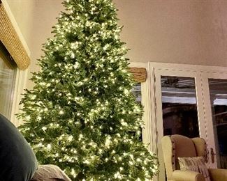 12’ pre-lit tree by Balsam Hill