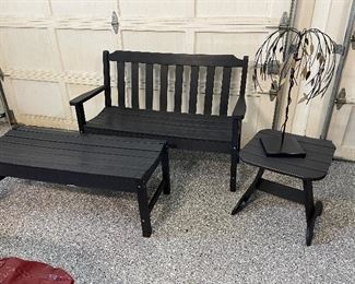 All weather patio set