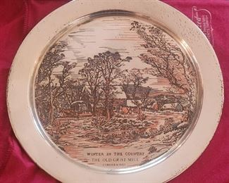 Danbury Mint Sterling Plates