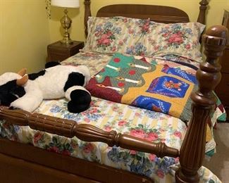 Antique 3/4 bed $160