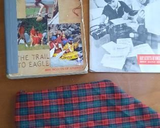 Boy scout handbooks and accessories
