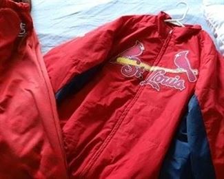 St. Louis Cardinals jacket and sweatpants