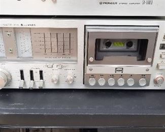 Vintage JVC receiver and tape deck