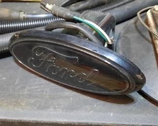 Light up Ford trailer hitch cover