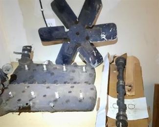 Flathead Ford V8 Heads and Cam