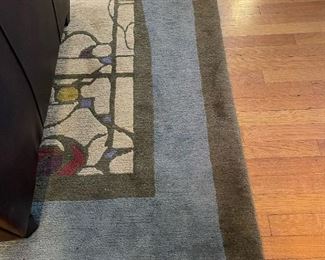 Large Carved Area Rug