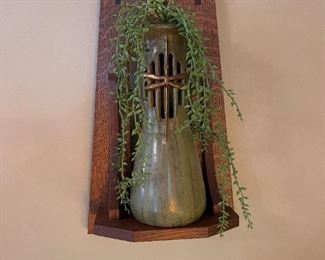 EPHRAIM POTTERY Dragonfly Vase