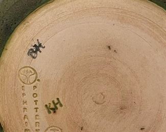 EPHRAIM POTTERY Dragonfly Vase