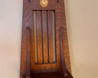 Mission Style Wall Shelf