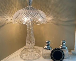 WATERFORD Crystal Table Lamp