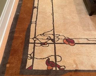 Large Carved Area Rug