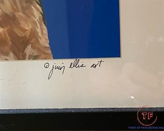 JIMMY ELLIS Dog Art