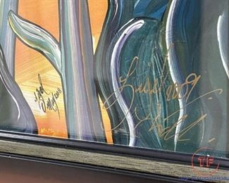 "Creating Jazz, Wycliffe Gordon" Signed Limited Edition by LIGEL LAMBERT