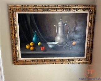Original Still Life Oil on Canvas