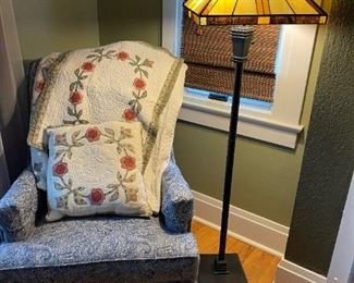 Tiffany Style Stain Glass Floor Lamp