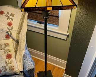Tiffany Style Stain Glass Floor Lamp