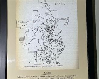 1940's Juvenile Delinquents OMAHA Map