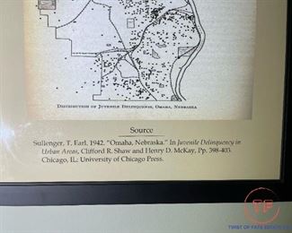 1940's Juvenile Delinquents OMAHA Map