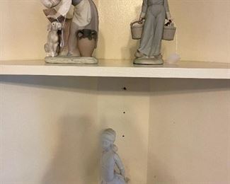 LLADRO Bisque Figurines