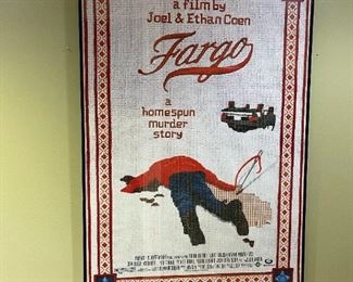 Framed FARGO Movie Poster