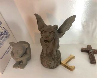 gargoyle (fun fact: Our last name, translated in German, means "gargoyle")