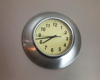 school cafeteria clock
