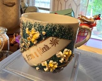 Vintage coffee cup