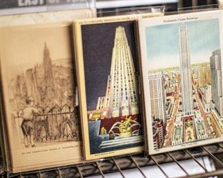 These postcard sets feature New York cityscapes. Most in standard frame sizes - ready to be added to any decor.