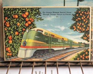 This postcard set features vintage trains! Most are in standard frame sizes - ready to be added to any decor.