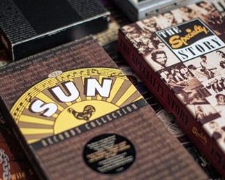 CD Box sets gallore. 