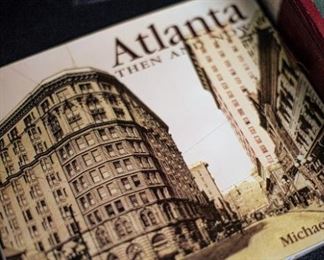 A great selection of Atlanta-themed books and ready-to-frame postcards. 