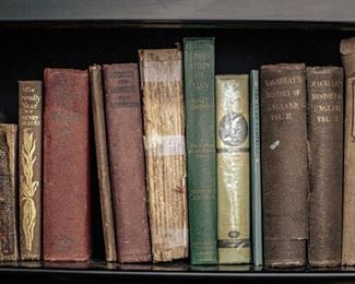 Lots of vintage books, including many first and early editions.