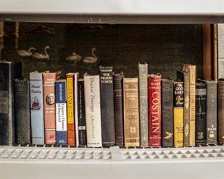 Lots of vintage books, including many first and early editions.