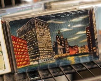 This postcard set features vintage Wisconsin land- and city-scapes. Most postcards are in standard frame sizes - ready to be added to any decor. 