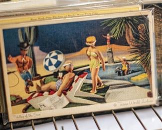 This postcard set features vintage US Southwest landscapes. Most postcards are in standard frame sizes - ready to be added to any decor. 