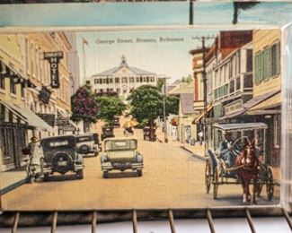 This postcard set features vintage Bahamas land- and city-scapes. Most postcards are in standard frame sizes - ready to be added to any decor. 