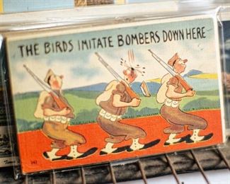 This set features vintage US Military and WWII postcards. Most postcards are in standard frame sizes - ready to be added to any decor. 