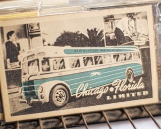 This postcard set features vintage buses. Most postcards are in standard frame sizes - ready to be added to any decor. 