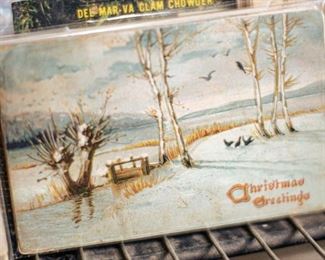 This set features vintage Christmas and New Year postcards. Most postcards are in standard frame sizes - ready to be added to any decor. 