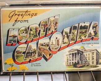 This postcard set features vintage North Carolina land- and city-scapes. Most postcards are in standard frame sizes - ready to be added to any decor. 