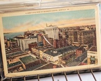 This postcard set features vintage Virginia land- and city-scapes. Most postcards are in standard frame sizes - ready to be added to any decor. 