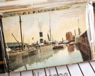 This postcard set features vintage Georgia land- and city-scapes. Most postcards are in standard frame sizes - ready to be added to any decor. 