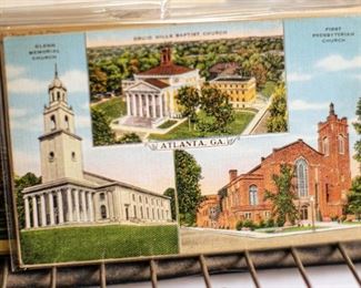 This postcard set features vintage Atlanta cityscapes. Most postcards are in standard frame sizes - ready to be added to any decor. 