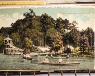 This postcard set features vintage Atlanta parks. Most postcards are in standard frame sizes - ready to be added to any decor. 