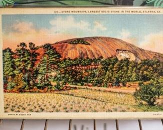 This postcard set features vintage Georgia land- and city-scapes. Most postcards are in standard frame sizes - ready to be added to any decor. 