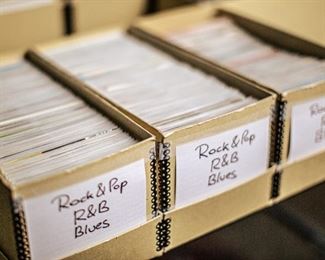 Amazing CD collection - thousands of CDs and many Box Sets. Incredibly well curated - Jazz, Classic Rock, Reggae, Blues, World Music, Folk Music, Retro Pop, Gospel, etc. The vast majority of CDs are in near mint or EX+ condition. 
