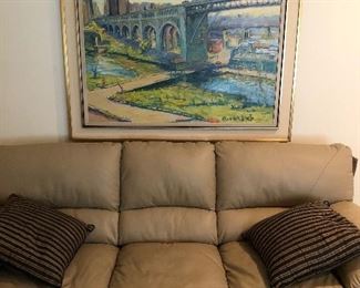 Another picture of the painting to give you scale. Asking price is $2,500