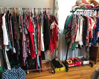 Ladies gently used clothing (size M and L), dresses, tops, sweaters