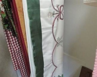 Christmas table cloth