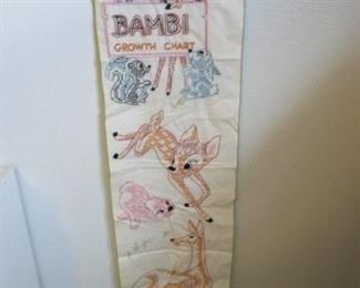 "Bambi" Children's growth chart